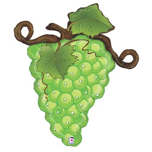 Linky Green Grapes Shape 31"
