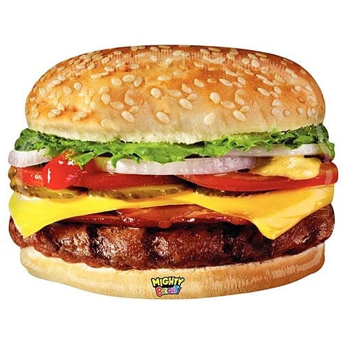 Mighty Cheese Burger Shape 31"