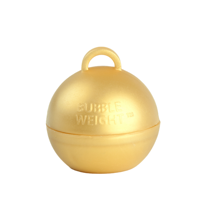 Bulk 35 gram Bubble Weight™ Balloon Weights | Metallic Gold | 10 pc x 40 bags (400 pcs)