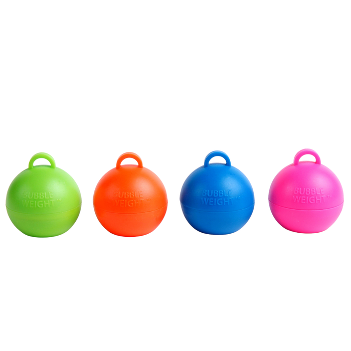 Bulk 35 gram Bubble Balloon Weights | Neon Asst. | 10 pc x 40 bags (400 pcs)