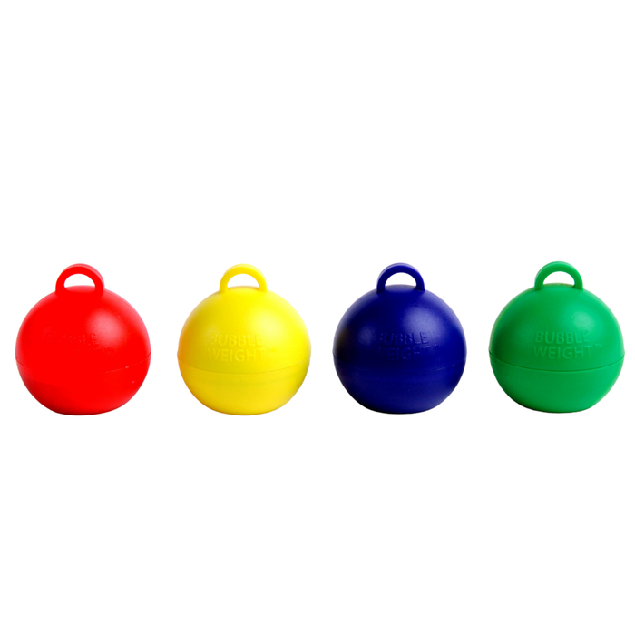 Bulk 35 gram Bubble Balloon Weights | Primary-Plus Asst. | 10 pc x 40 bags (400 pcs)