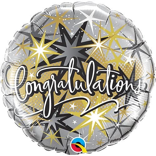 18 Inch Congratulations Elegant Foil Balloon