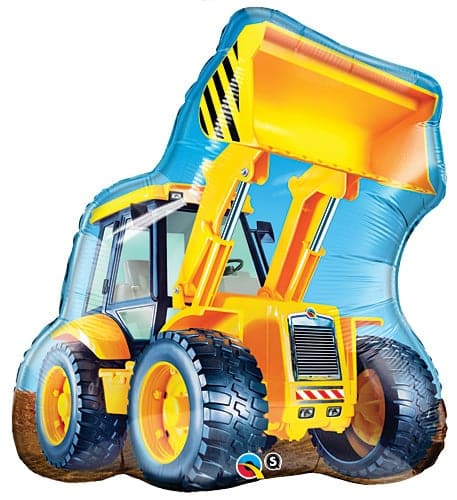 32 Inch Construction Loader Bulldozer Shape Foil Balloon — Balloons and  Weights