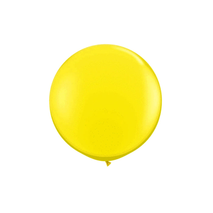 66" Latex Balloons - Yellow (4 pcs / bag - 1 bag / case)