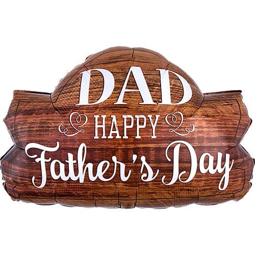 28 Inch Father's Day Marquee Foil Balloon