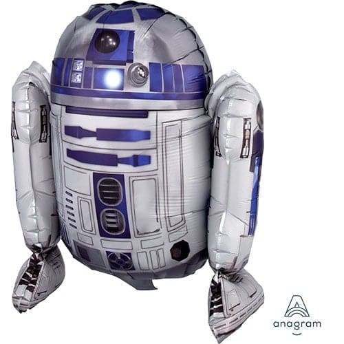70 Inch Airwalker Star Wars R2-D2 Airwalker Shape Jumbo Foil Balloon