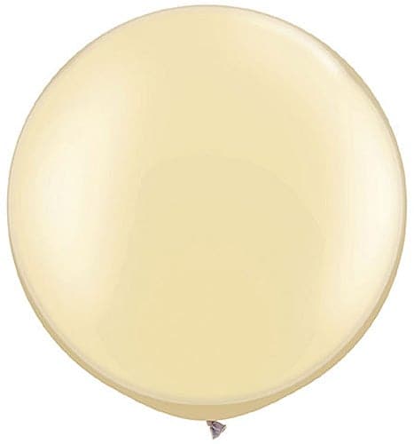 Pearl Ivory Latex Balloons by Qualatex