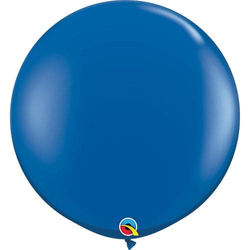 Sapphire Blue Latex Balloons by Qualatex