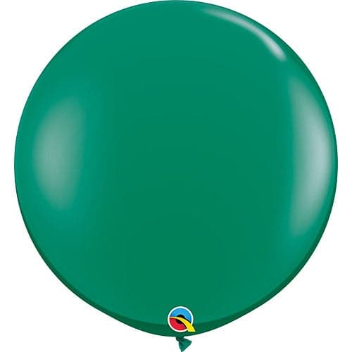 Emerald Green Latex Balloons by Qualatex