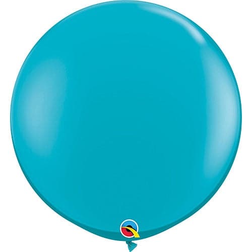 Tropical Teal Latex Balloons by Qualatex