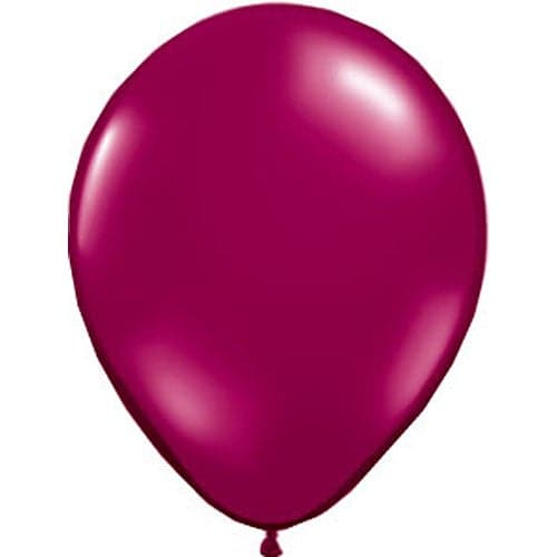 Sparkling Burgundy Latex Balloons by Qualatex