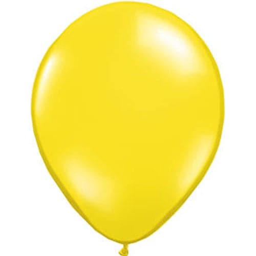 Citrine Yellow Latex Balloons by Qualatex
