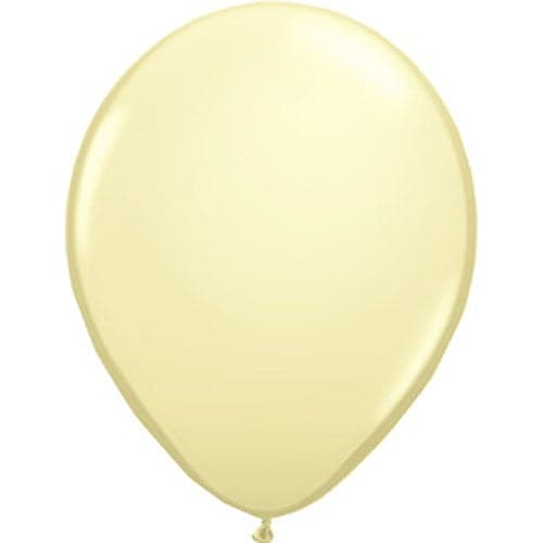 Ivory Silk Latex Balloons by Qualatex