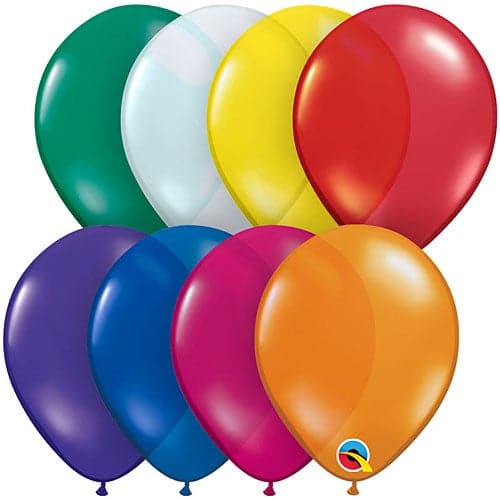 Jewel Assortment Latex Balloons by Qualatex