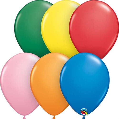 Standard Assortment Latex Balloons by Qualatex