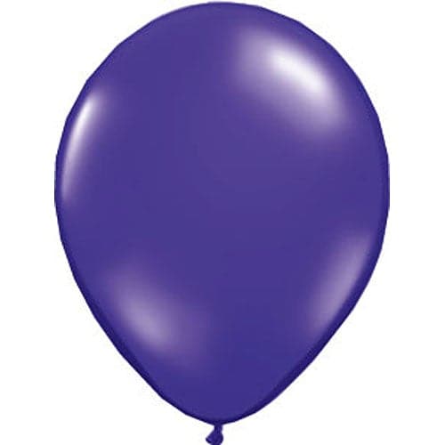 Quartz Purple Latex Balloons by Qualatex