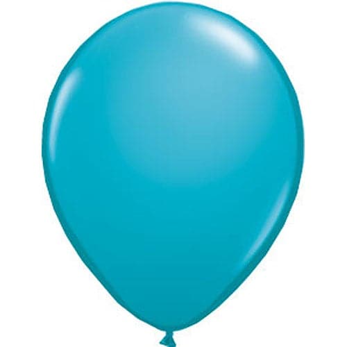 Tropical Teal Latex Balloons by Qualatex