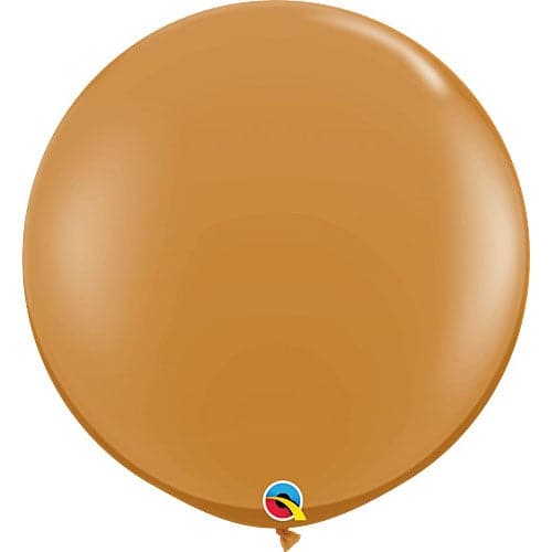 Mocha Brown Latex Balloons by Qualatex