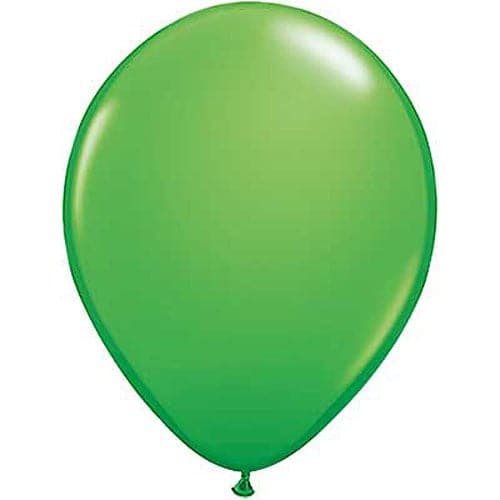 Spring Green Latex Balloons by Qualatex