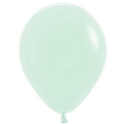 Matte Pastel Green Latex Balloons by Betallatex