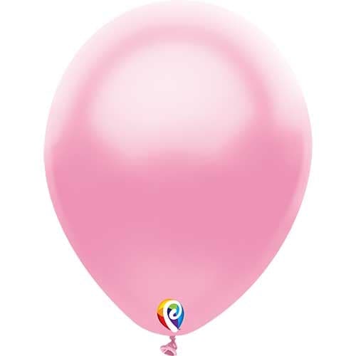 12" Funsational Pearl Pink Latex Balloons by Pioneer Balloon