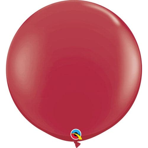 Maroon Latex Balloons by Qualatex