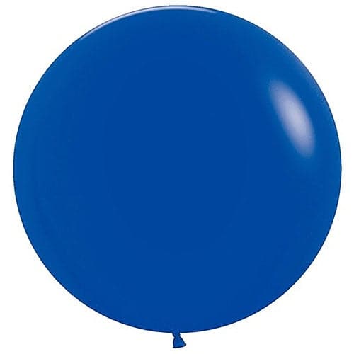 24" Fashion Royal Blue Latex Balloons by Betallatex