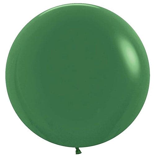 24" Fashion Forest Green Latex Balloons by Betallatex