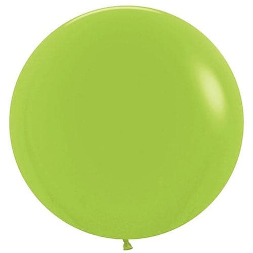 24" Deluxe Key Lime Latex Balloons by Betallatex