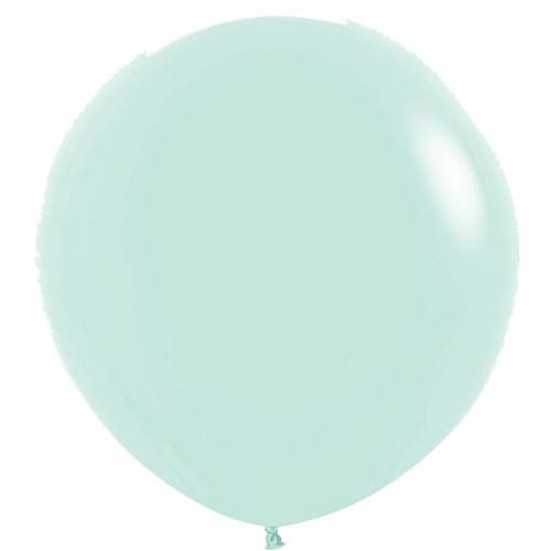 Matte Pastel Green Latex Balloons by Betallatex