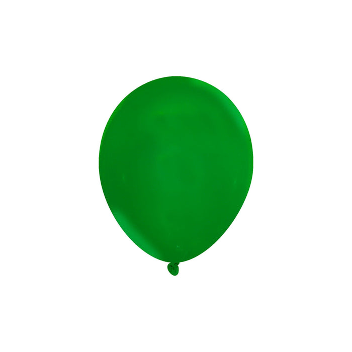 Bulk 5 Inch Latex Balloons | Decorator Emerald Green | 144 pc bag x 10 bags