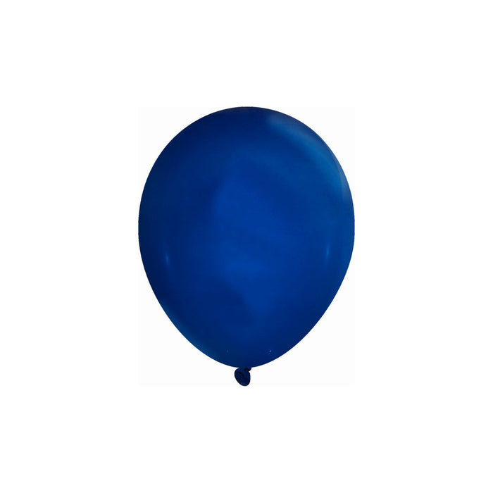5 Inch Navy Blue Balloons | Decorator Navy Blue Latex Balloons | 144 pc bag