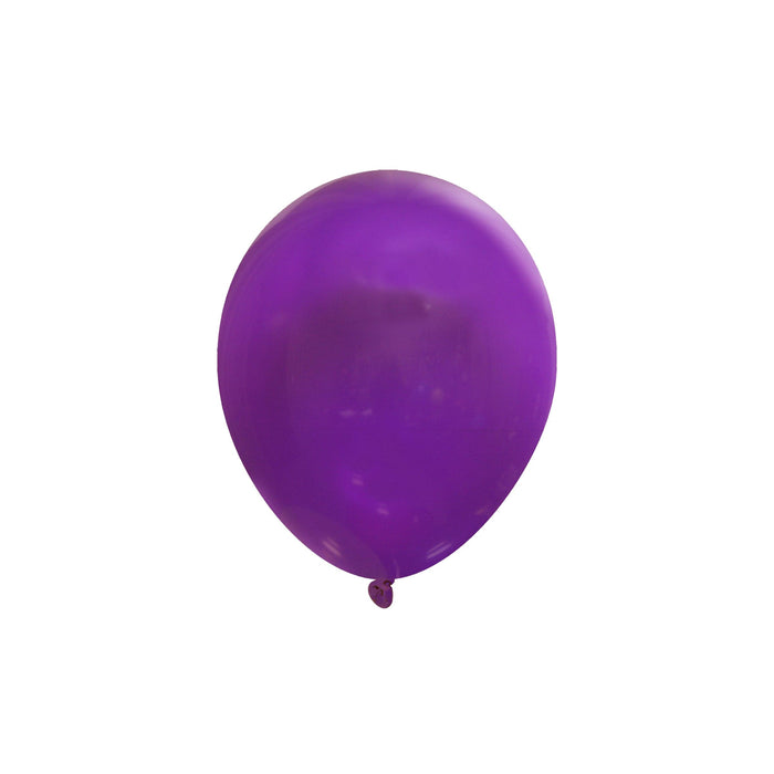 Bulk 5 Inch Latex Balloons | Decorator Plum | 144 pc bag x 10 bags