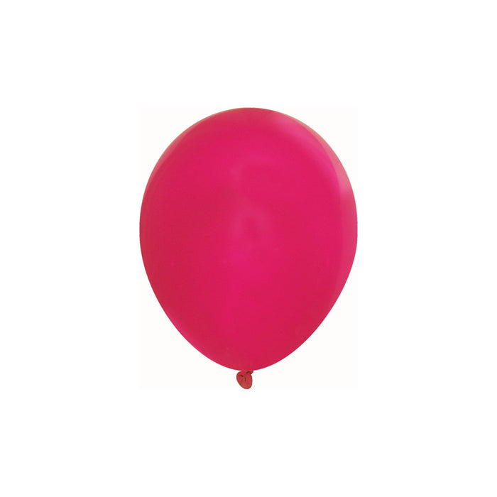 5 Inch Ruby Red Balloons | Decorator Ruby Red Latex Balloons | 144 pc bag