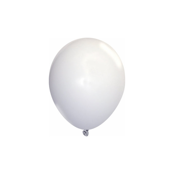Bulk 5 Inch Latex Balloons | Decorator Snow White | 144 pc bag x 10 bags