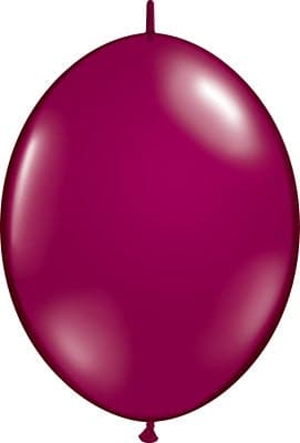 Sparkling Burgundy Latex Balloons by Qualatex