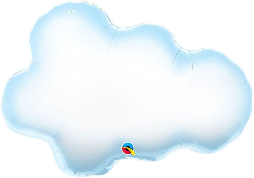 30 Inch Puffy Cloud Shape Foil Balloon