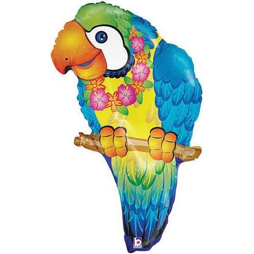 Tropical Parrot Shape 29"