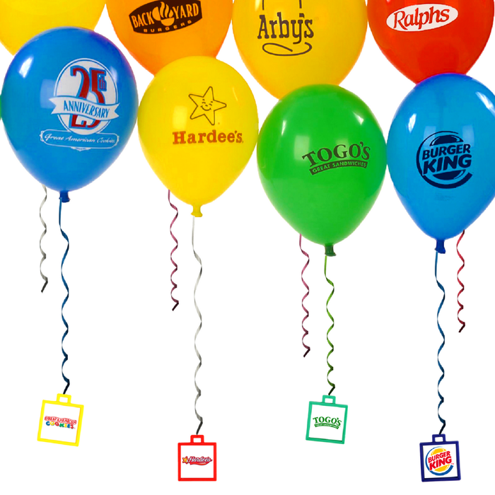 8 Gram Logo Weight™ | Custom Printed Balloon Weight | 1000 pc