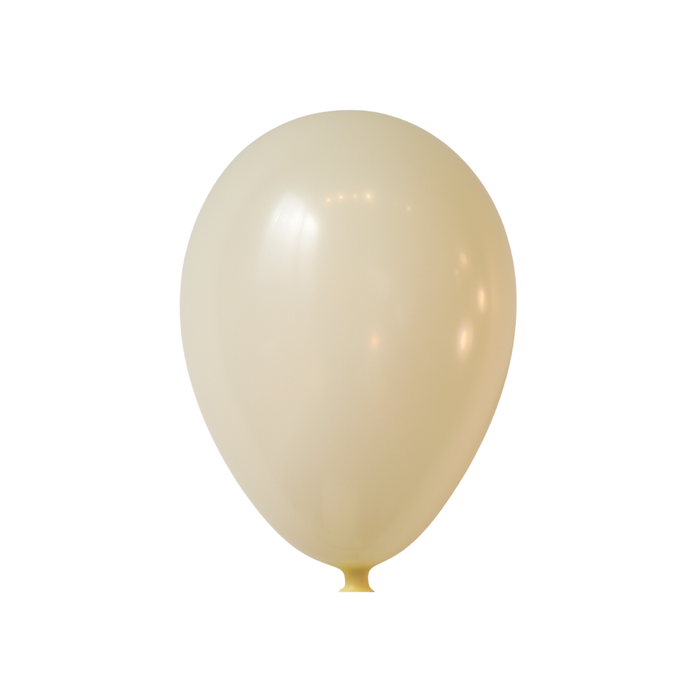 9" Designer Ivory Latex Balloons by Gayla