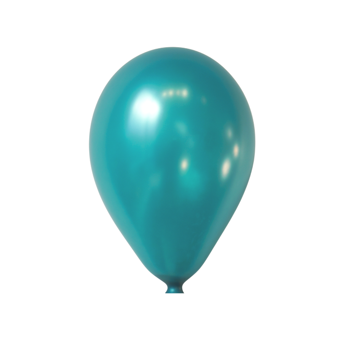 9" Pearl Teal Latex Balloons by Gayla