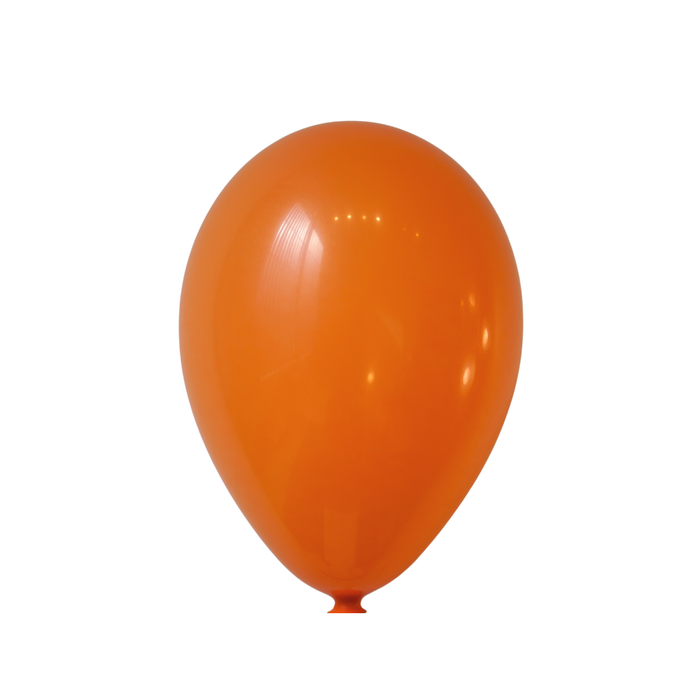 9" Standard Orange Latex Balloons by Gayla