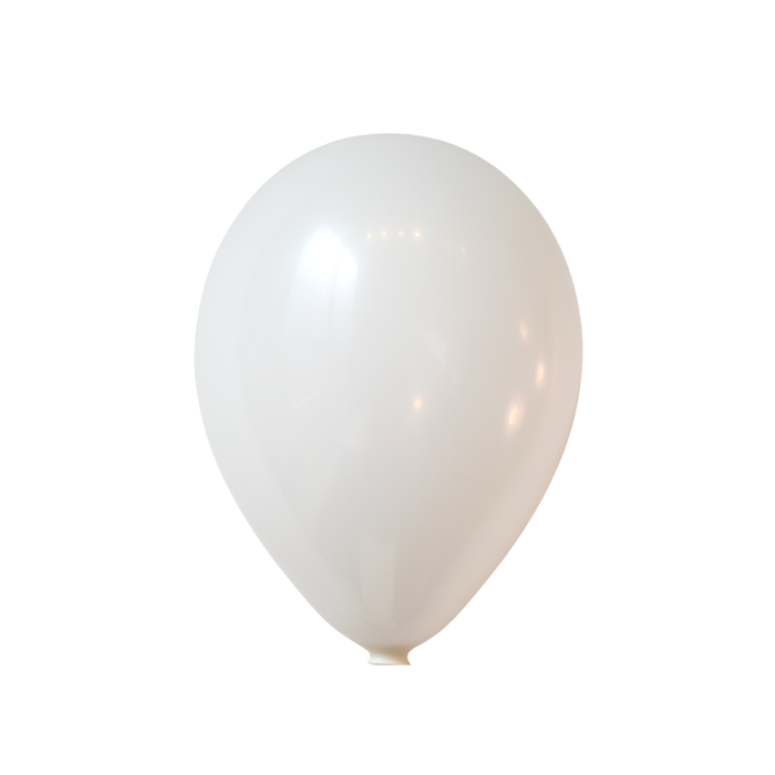 9" Standard White Latex Balloons by Gayla