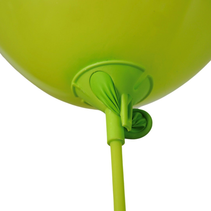 Bulk 2-Piece E-Z Balloon Cup™ & E-Z Balloon Stick | Neon Assortment | 250 pcs x 10 bags (2500 pcs)