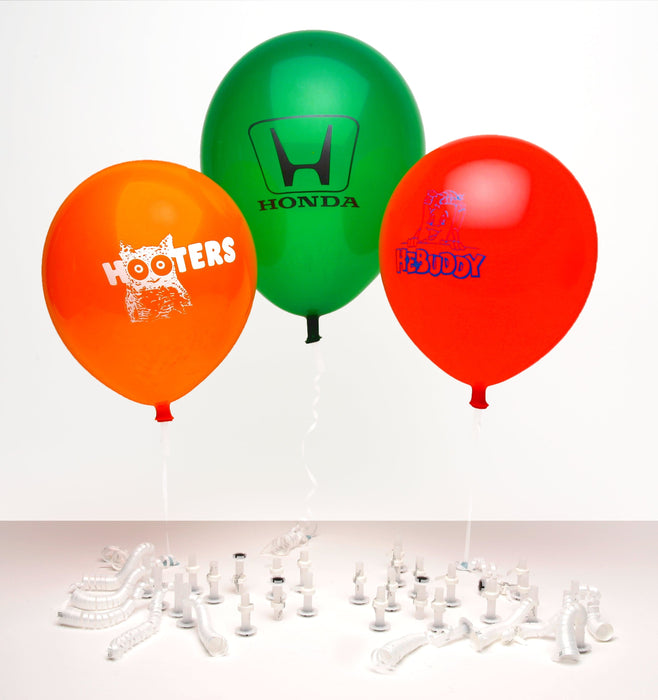 Helium Balloon Valves, Quickly Seal & String Helium Latex Balloons