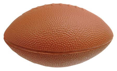 11 Inch Mini Foam Footballs | Plain | 50 pc