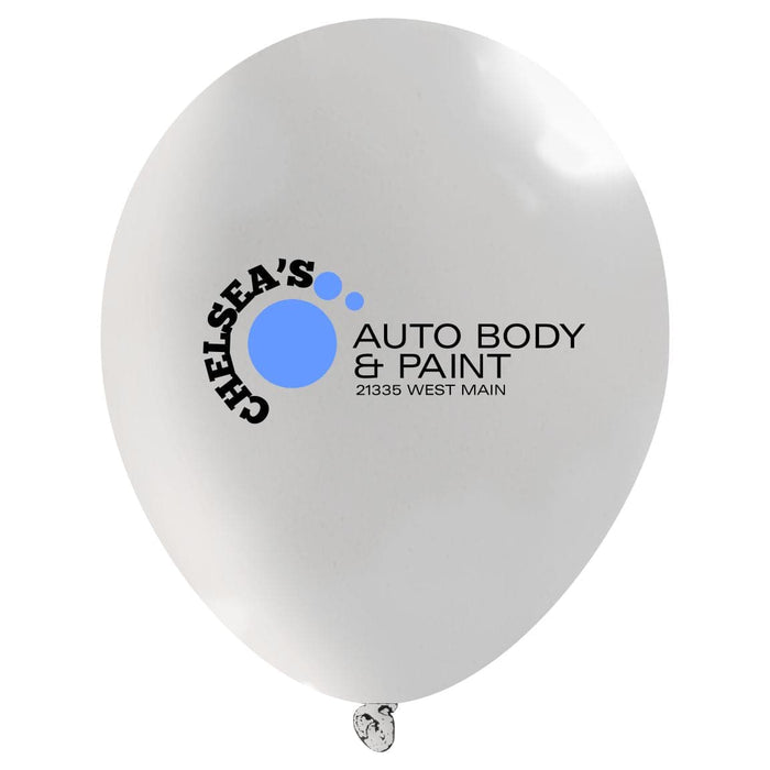 Custom Printed Valved Latex Balloons | Crystal Colors | 1,000 pcs