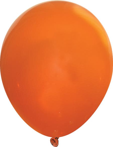 11" Self-Sealing Valved Latex Balloons | Crystal Orange | 1,000 pcs
