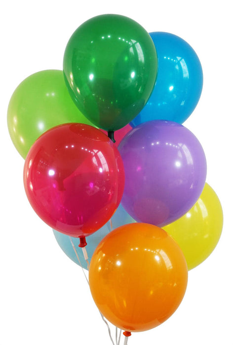 9 Inch Assorted Color Balloons | Decorator | 144 pc bag