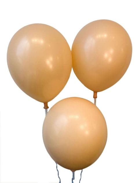 9 Inch Decorator Beige Balloons | 144 pc bag